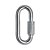 Mosquetao Oval C/rosca 4mm - Imagem 1