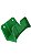 Suporte Para Mangueira - Verde - Jorani do Brasil - Imagem 1