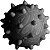 Brinquedo Borracha Macica Extra Bola Cravo G- Pet Service - Imagem 1