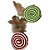 Brinquedo Sisal Disco P/gatos -  Pet Service - Imagem 1