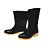 Bota Baspan Pvc Preta/amar C.Medio S/forro 38 - Imagem 1