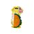 Brinquedo Mordedor Silicone Laranja - Zanella - Imagem 1