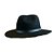 Chapeu Negrinho Feltro Acrilico Aba 8 Cm P Preto - Rio Branco - Imagem 1