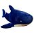 Brinquedo Pelucia Cubo Tubarao Blue - Bicho Com Luxo - Imagem 1