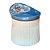 Comedouro Pote Ergonomico Gato 390ml - Azul Pastel - Imagem 1