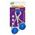 Brinquedo Duo Ball 55mm Azul (truqys Pet) - Imagem 1