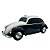 Caixa de Som Bluetooth Modelo Fusca Preto - Imagem 1