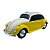 Caixa de Som Bluetooth Modelo Fusca Amarelo - Imagem 1