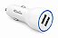 Carregador Veicular Tipo C 15.5W Duas Entradas USB 3.1A Kingo C301 - Imagem 2