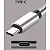 Cabo USB/Tipo C 1 Metro Metalizado 1000mm Kingo - Imagem 3