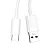 Cabo USB Para Tipo C 2 Metros Branco Kingo 2.1A - Imagem 4