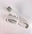 Cabo USB/Tipo C 1 Metro Branco Kingo - Imagem 2