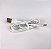 Cabo USB/Tipo C 1 Metro Branco Kingo - Imagem 3