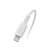 Cabo Para Lightning 1 Metro Turbo Branco Hrebos HS-42 - Imagem 3