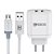 Carregador Completo Micro USB V8 3.1A Hrebos HS-372V - Imagem 2