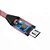 Cabo Turbo Micro USB V8 1 Metro Nylon Reforçado Hrebos HS-213 - Imagem 7