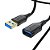 Cabo Extensor USB Macho e Fêmea 1 Metro Hrebos CB-38 - Imagem 5