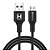Cabo Turbo Micro USB V8 1 Metro Hrebos HS-551 - Imagem 5