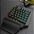Teclado Gamer Single Handed Uma Mão Luminoso RGB Inova KEY-9968 - Imagem 2