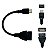 Cabo Adaptador OTG Para V8 Micro USB 1334 - Imagem 1