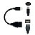 Cabo Adaptador Verde OTG Para V3 - Imagem 1