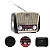 Rádio Retrô 3 Bandas FM AM SW Inova RAD-8391 - Imagem 1