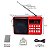 Rádio Portátil FM Bluetooth Entrada SD Recarregável Aiker MTJ-2006 - Imagem 5