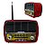 Rádio Retrô Recarregável AM FM Bluetooth Entrada USB AUX Idea ID-4035U - Imagem 4