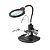 Lupa De Mesa Knup Com LED e Zoom 6 em 1 - Imagem 1