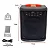 Rádio Portátil Recarregável Entrada Microfone LED Grasep D-3141 - Imagem 6