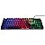 Teclado Knup Gamer Multimídia Com Fio USB LED Multicolorido KP-2043 - Imagem 3