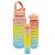 Kit Garrafa 3 em 1 Colorida Motivacional Squeeze Treino Com Adesivos - Imagem 2
