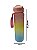 Kit Garrafa 3 em 1 Colorida Motivacional Squeeze Treino Com Adesivos - Imagem 5