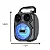 Mini Caixa De Som Portátil Rádio FM Entrada USB SD B-Max BM-S105 - Imagem 3