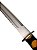Espada Decorativa Lâmina Aço Inox Cabo Aço E Nylon Com Bainha Luatek SLK-K08 - Imagem 3