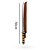 Espada Decorativa Lâmina Aço Inox Cabo Aço E Nylon Com Bainha Luatek SLK-K08 - Imagem 7