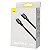 Cabo Turbo 100W USB-C P/ USB-C Superior Series 2 Metros Preto Baseus - Imagem 5