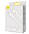 Cabo Turbo 100W USB-C P/ USB-C Superior Series 1 Metro Branco Baseus - Imagem 4