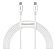 Cabo Turbo 100W USB-C P/ USB-C Superior Series 1 Metro Branco Baseus - Imagem 3