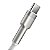 Cabo Turbo 66W USB P/ Tipo C Nylon Cafule Series Branco 1 Metro Baseus - Imagem 6