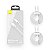 Kit 2 Cabos Turbo 20W USB-C P/ Lightning Simple Wisdom 1,5 Metros Branco Baseus - Imagem 1