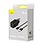 Carregador Completo Compacto USB P/ Lightning 10.5W Preto Baseus - Imagem 1