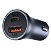 Carregador Veicular Completo Turbo 40W Cabo Tipo C P/ Lightning Preto Baseus - Imagem 2