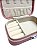 Mini Organizador Porta Jóias E Bijuterias Fecho Metal Portátil Para Viagem - Imagem 5