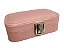 Mini Organizador Porta Jóias E Bijuterias Fecho Metal Portátil Para Viagem - Imagem 8