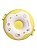 Lancheira Infantil Marmita Donuts 3 Compartimentos Plástico Portátil 1100ml - Imagem 4