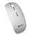 Mouse Sem Fio Bluetooth 2.4 GHz Prata DPI 1200 Hrebos IF-760 - Imagem 1