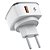 Fonte Carregador Turbo 18W USB Hrebos HS-317 - Imagem 2