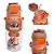 Garrafa Plástica Infantil Animals Com Alça e Canudo 500ml - Imagem 5