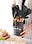 Conjunto 12 Peças Utensílios Cozinha Silicone Com Suporte Luatek LCC-2320 - Imagem 3